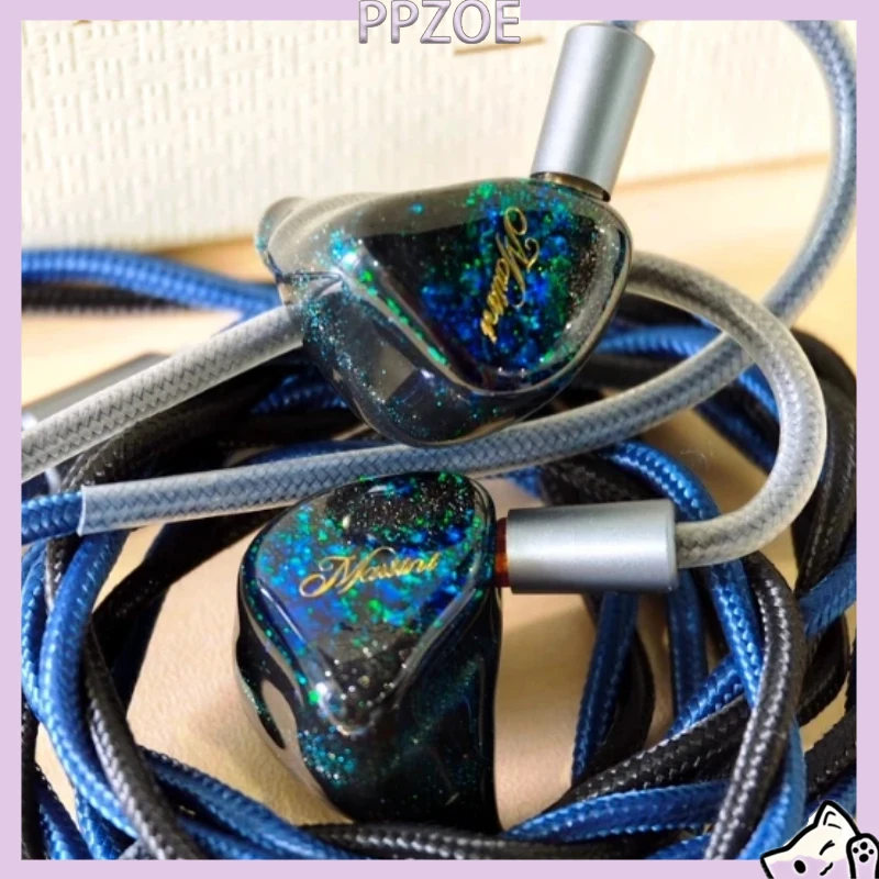 QoA Martini Limited Edition In-ear HIFI Earphone,1DD+4BA+1BC Hybrid VGP Award IEM,Wired Audiophile Vocal Monitor Flagship Earbud