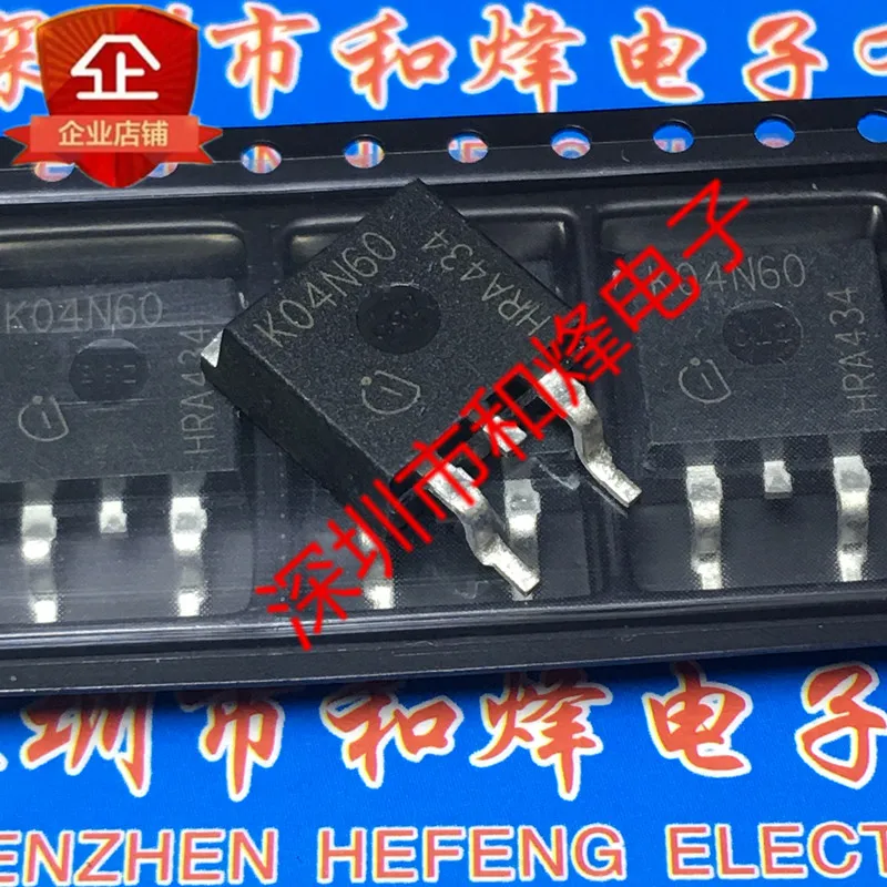 5PCS-10PCS K04N60 SKB04N60 TO-263 600V 9.4A ใหม่และต้นฉบับบนสต็อก