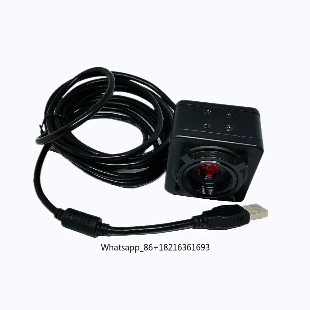 USB industrial camera high-definition 8 million pixel color drive free machine vision inspection 4K microscope CCD image head