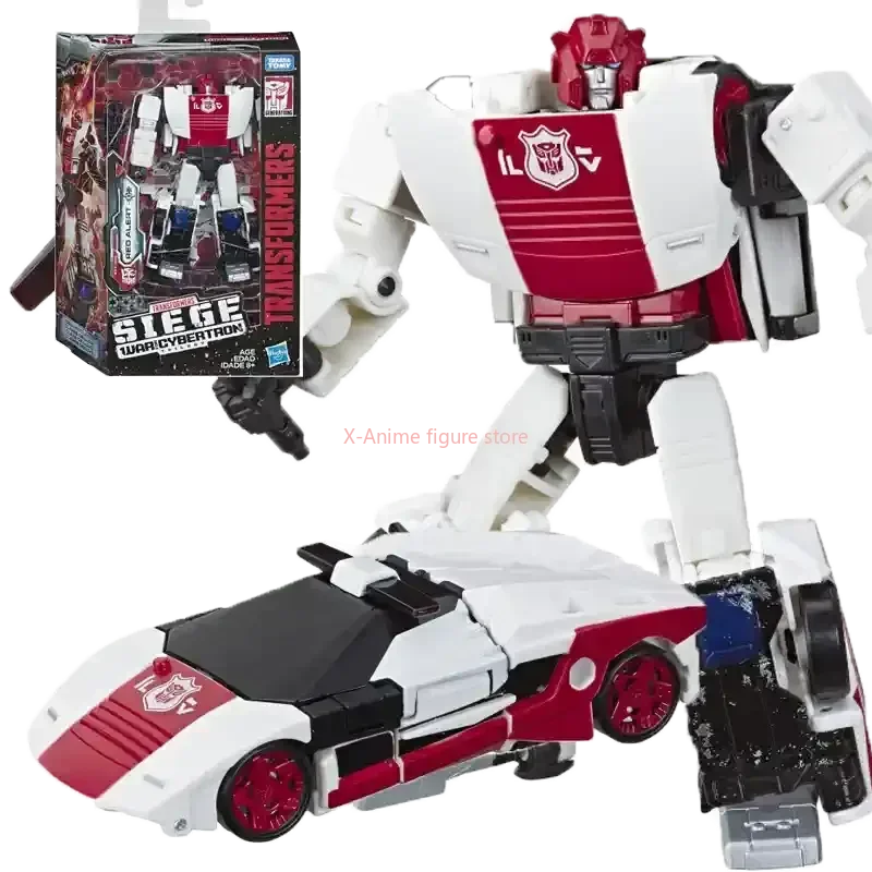 متوفر في المخزون حرب هاسبرو لـ Cybertron Siege المستوى المحسن D الأحمر تنبيه روبوت أوتوبوت عمل الشكل KO التحول لعبة الصبي هدية