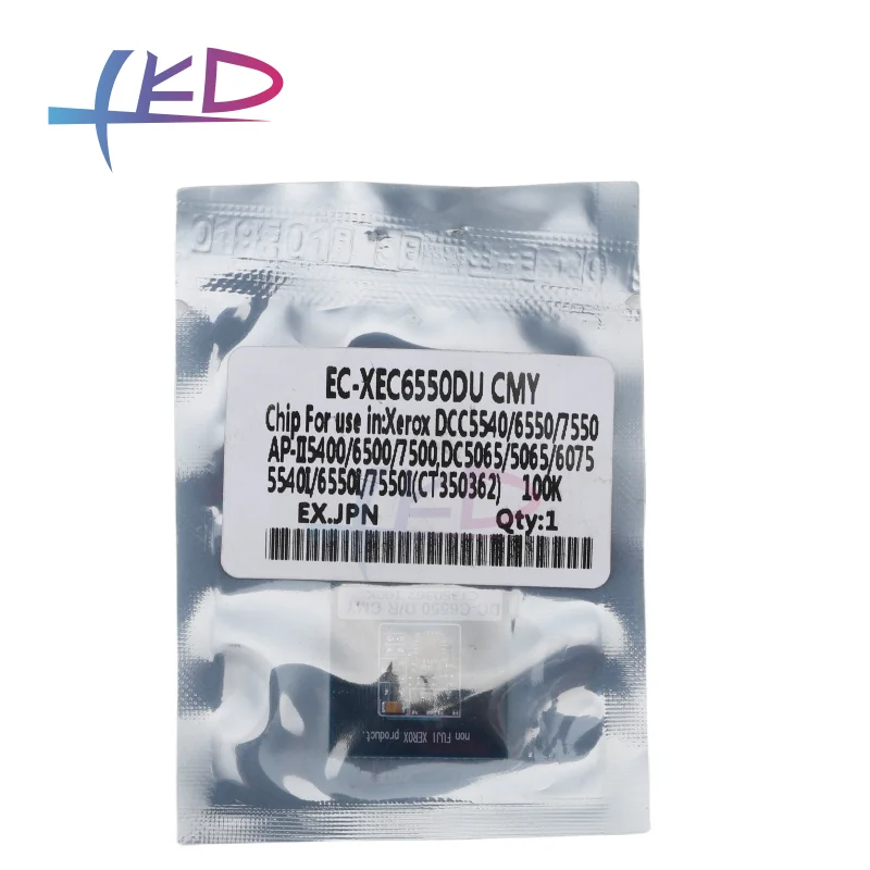 Microplaqueta da unidade do cilindro para o xerox, ct350362, 6550, dcc6550, 5065, 6075, 7600, 7550, 5500, c5500, 5540i, c5400, 4pcs