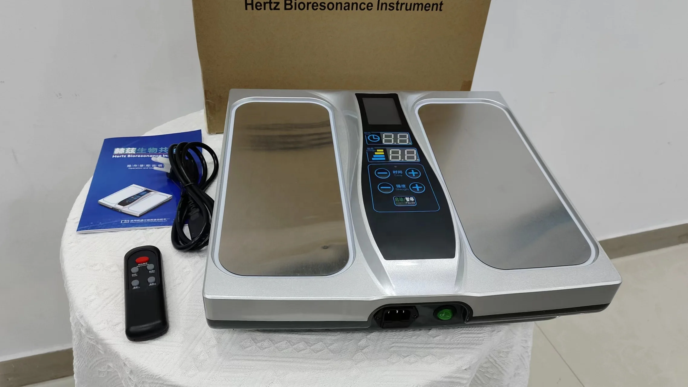 جهاز علاج تيراهيرتز لتدليك القدم Thz Tera P90 أداة الرنين الحيوي Tera Hertz لتنظيم الدورة الدقيقة البشرية #5