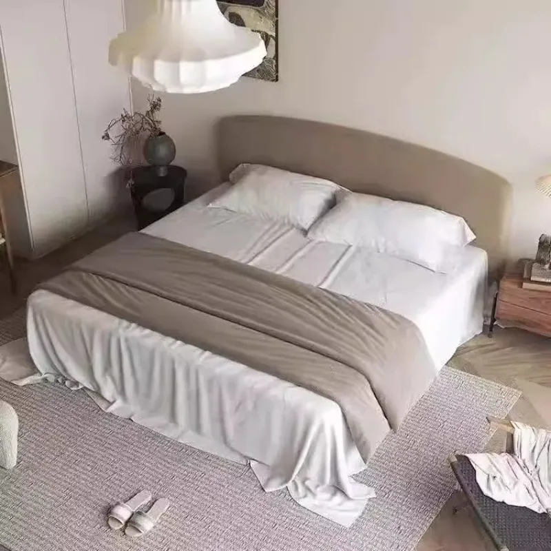 جماليات سرير عصرية بسيطة، سرير منظم أوروبي لحفلات الزفاف الراقية، أثاث منزلي لكامل الجسم كاما دي كاسال #4