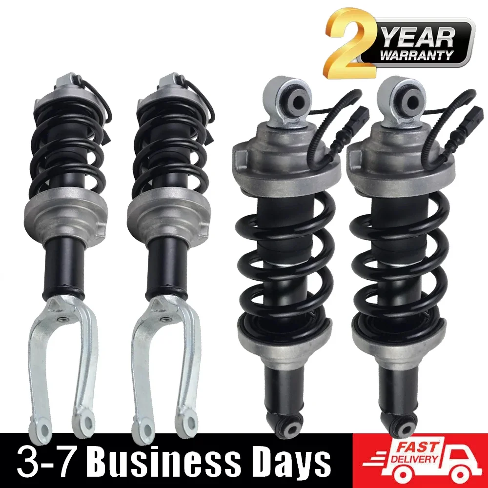 4X Front Rear Left Right Shock Absorber Struts Assys Magnetic Ride For Lamborghini Huracan 2015- 4S0512019, 4S0512019B,