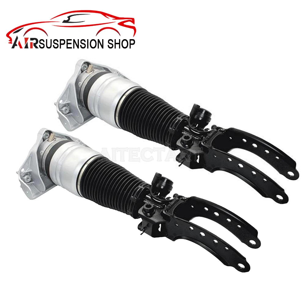 1 pair Air Suspension Airmatic Springs Shock Strut Assembly Front For Volkswagen VW Touareg Porsche Cayenne 2002-2010 7L8616040