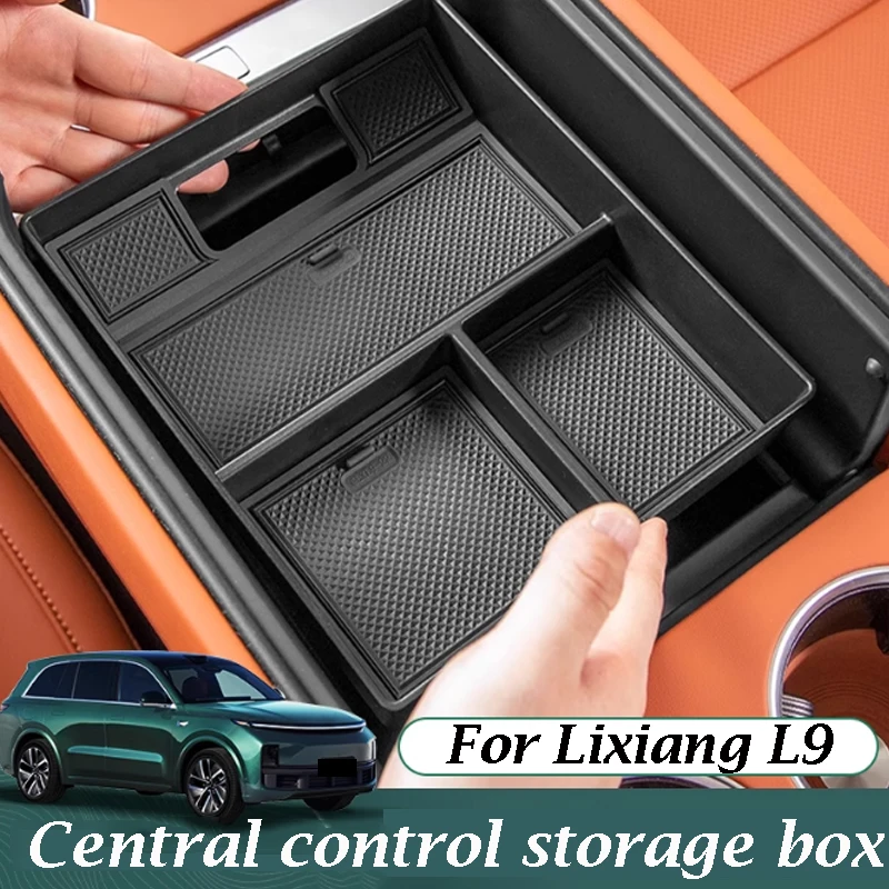 

Для Lixiang L9 2024 2025 ящик для хранения центрального управления модифицированные продукты эстетические практичные автомобильные аксессуары