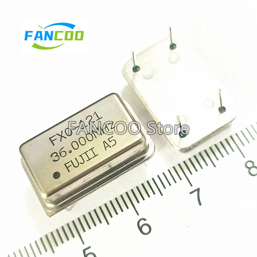 5pcs 36M 36MHZ 36.000M 36.000MHZ Crystal Oscillator Active OSC DIP-4 Rectangle Full Size 3.3V 5V