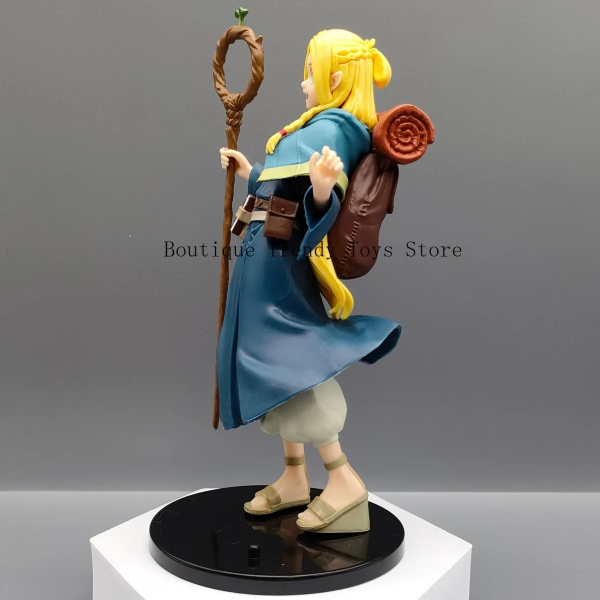 Novo feito à mão fantasia mago figura colecionável bonito design exclusivo prateleira decoração ornamento presente perfeito para fãs de jogos anime