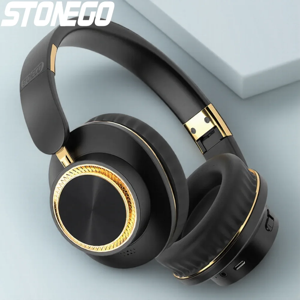 

STONEGO Bluetooth Складные беспроводные наушники Складной сабвуфер Частная игра Спортивные наушники Гарнитура