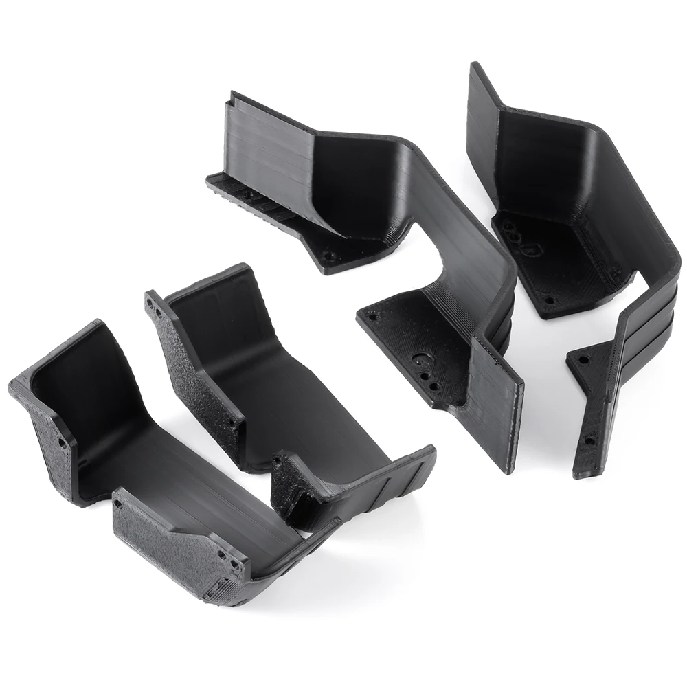 MIBIDAO Front and Rear Mud Flaps Fender Protection for 1/18 RC Car HPl venture HlLUX Upgrade Parts
