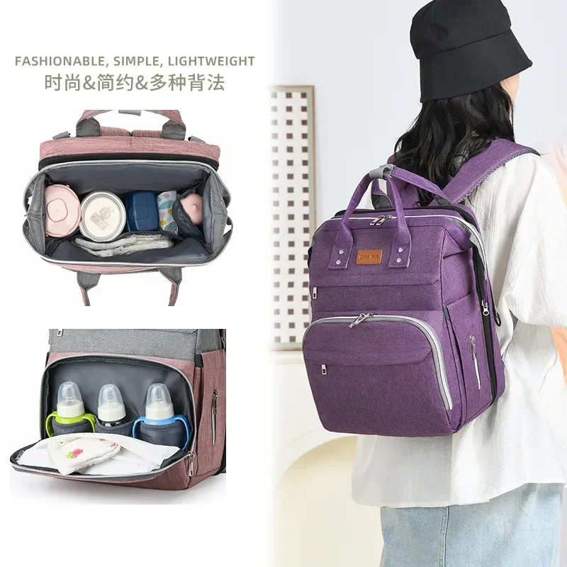 Maternity Diaper Mommy Large Capacity Bags Women Diaper Storage Bag Stroller Bag Baby Care Travel Backpack Mom Gift Mom Tote New