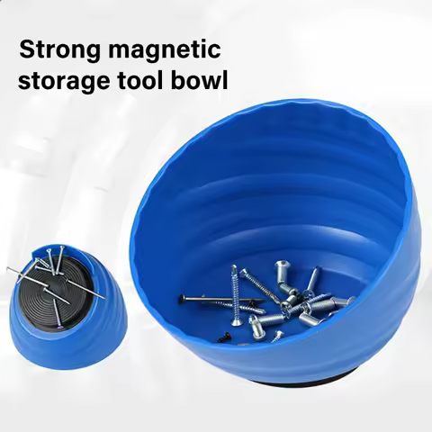 Magnetic Storage Bowl Nut Cup Suitable for Kitchen and Office Organization Convenient Access with Easy to Clean Designs KXRE
