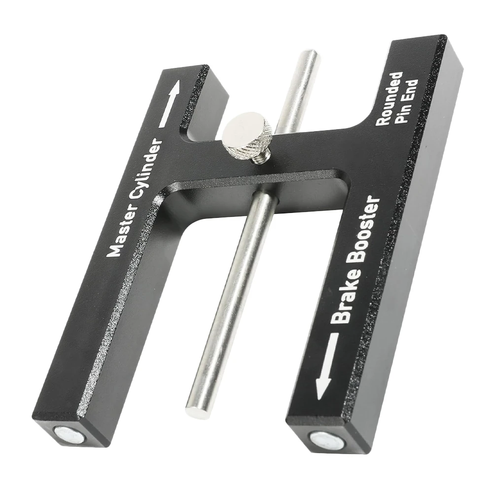 

Booster Push Rod Adjustment Tool Alloy Rod Length Gauge Precise Brake Pedal Distance Measuring Universal Car Models Durable