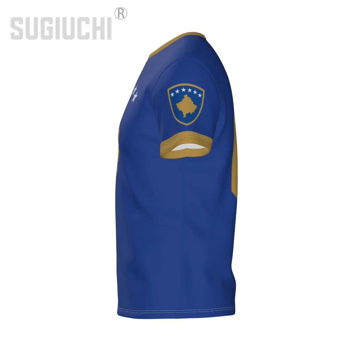 Custom Name Number Kosovo Flag Emblem 3D T-shirts For Men Women Tees team Clothes Soccer Football Fans Gift T shirt