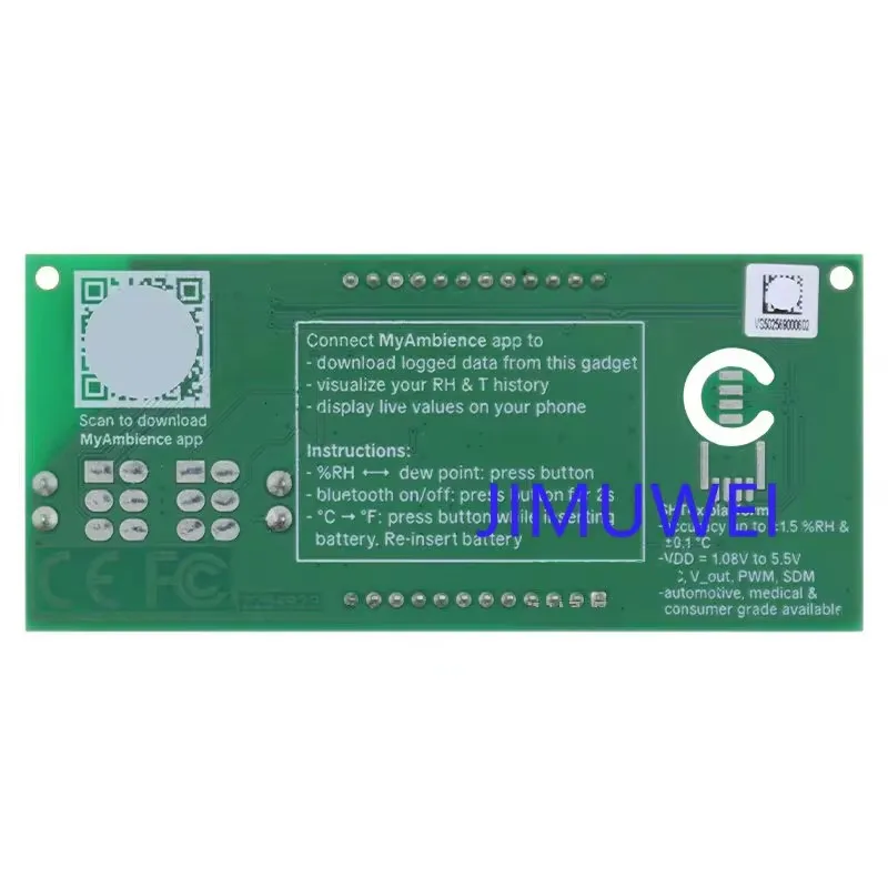 Imagem -02 - Smart Gadget Alta Precisão Incubação Sensor de Temperatura Sensibilidade Sht4x