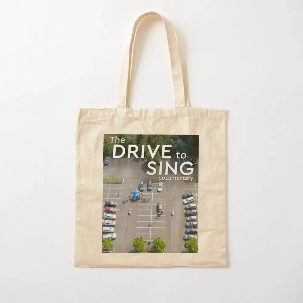 

The Drive to Sing movie poster Tote Bag tote men's Women's bags large