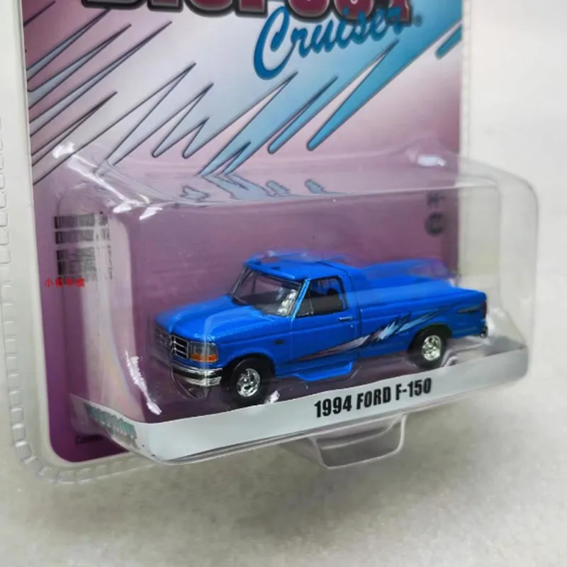 Greenlight Diecast 1:64 1994 F-150 بيك اب سبيكة محاكاة نموذج سيارة مجموعة ثابتة زينت عطلة لعبة هدية تذكارية