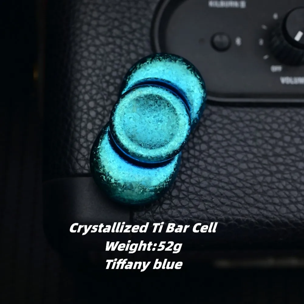 الحركية آسيا Pacifi EDC الجليد كريستال التيتانيوم تململ سبينر ألعاب متململة للبالغين مكتب مكتب الملحقات #4