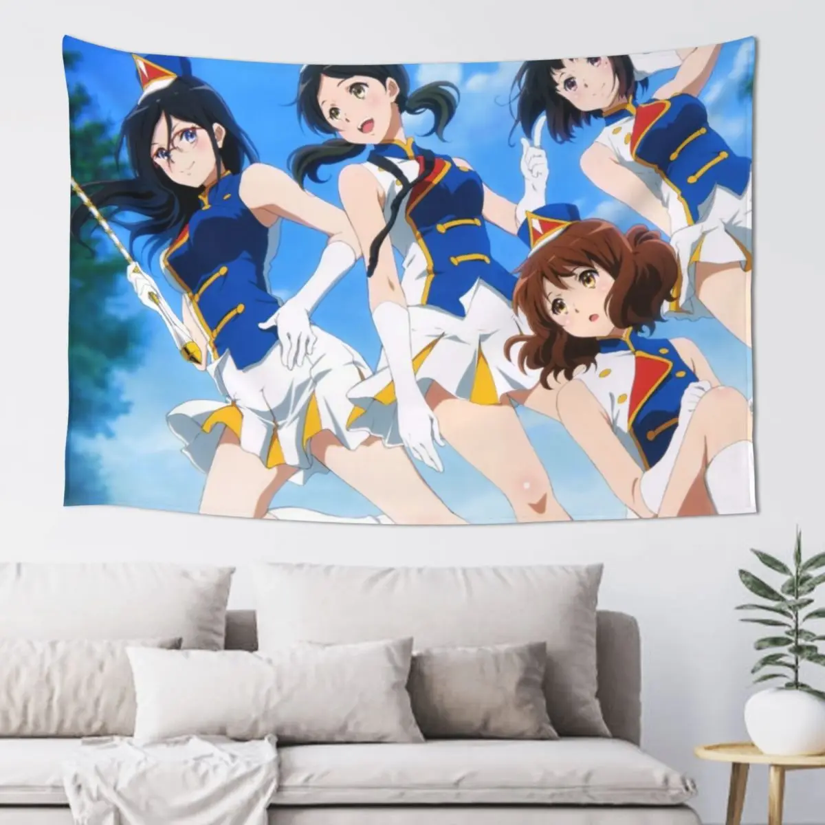 

Hibike! Euphonium - Group Tapestry Room Decorator Decoration Bedroom Decorative Wall Murals Tapestry