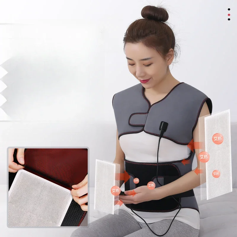 Electric heating warm palace belt shoulder heat compress