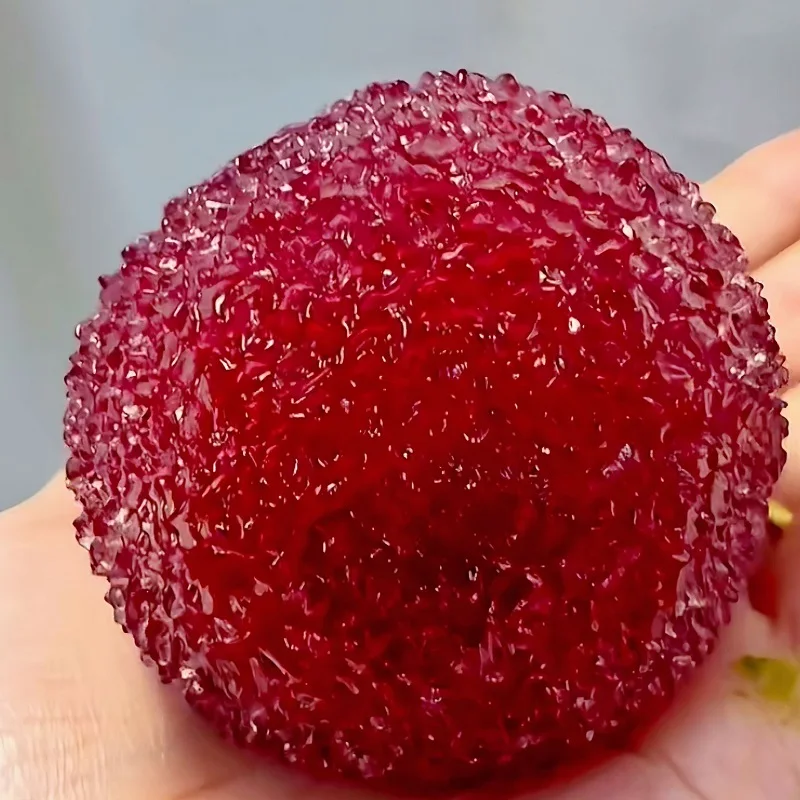 Waxberry ASMR Slime Ball-Juguete sensorial con sonido de nieve acogedor, no tóxico, blando, calmante, para aliviar el estrés, regalo para adultos/niños