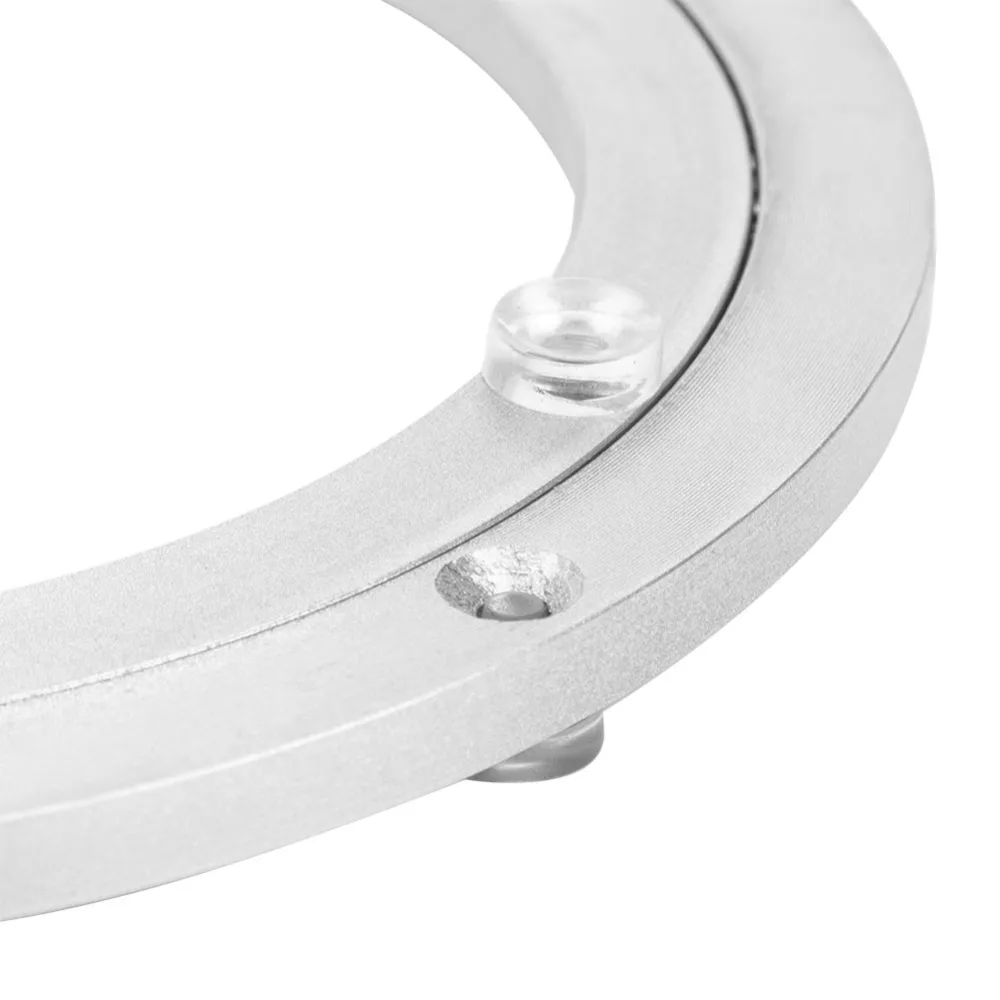 

Высокопрочный поворотный подшипник для вращающихся платформ, гладкий круглый подшипник для поворотных механизмов 4.7/5.5/8 дюймов, подшипник для вращающихся столов (Lazy Susan)