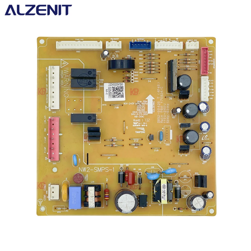 

New For Samsung Refrigerator Control Board DA92-00420T Power Circuit PCB DA41-00746A Fridge Motherboard Freezer Parts