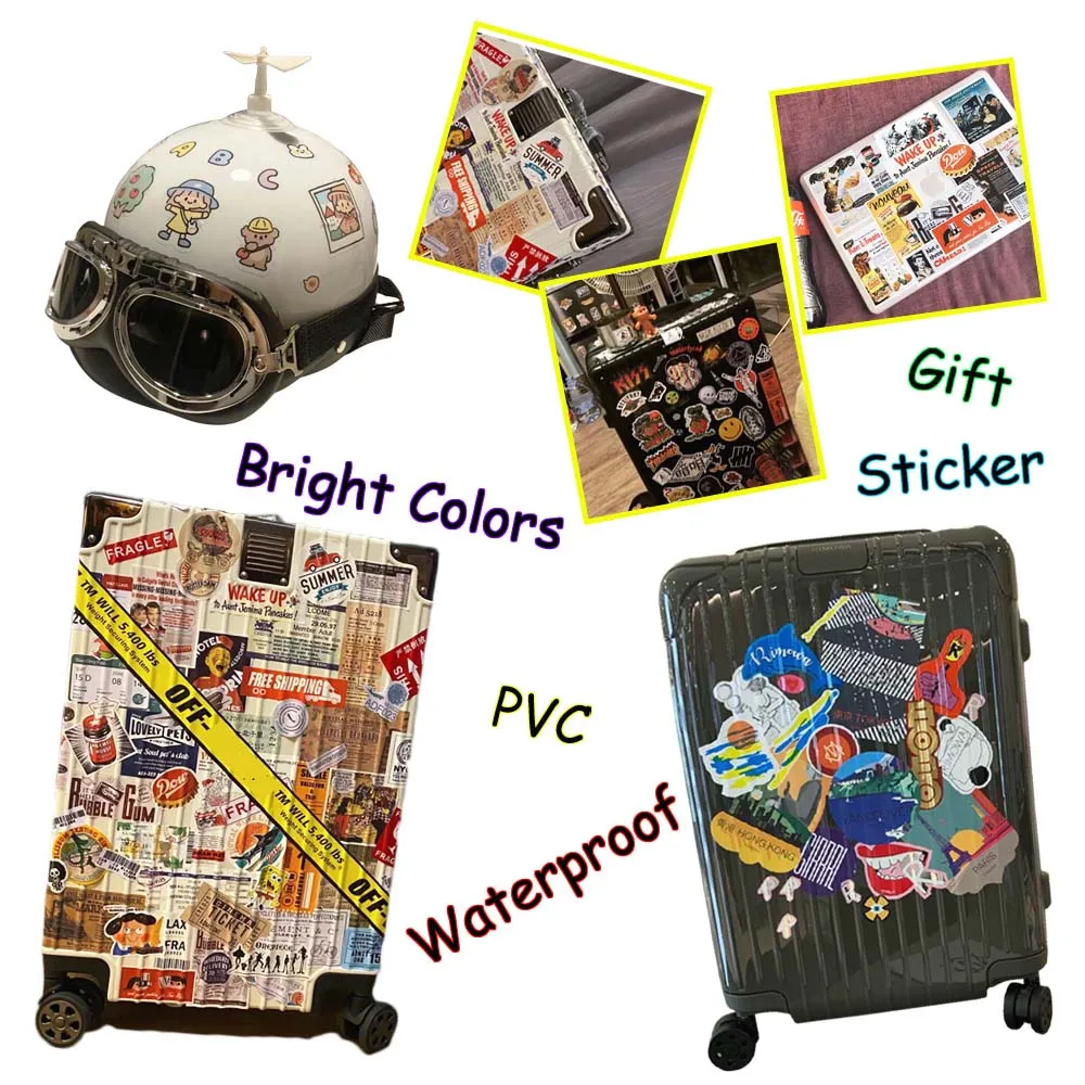 10/50Pcs Gothic Magic Witch Aesthetic Varied Stickers Pack for Kids Travel Luggage Helmet Laptop Wall Decoration Graffiti Decals