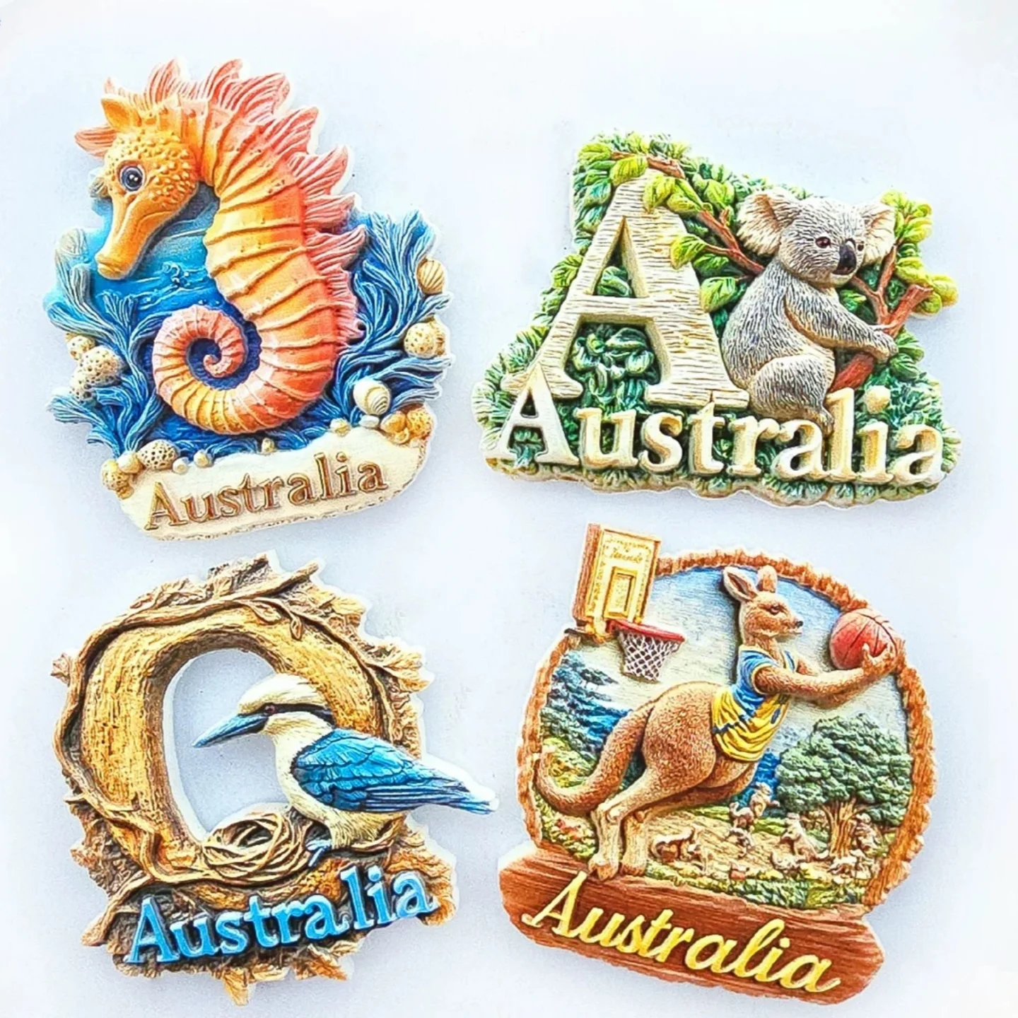 Australia 3D Resin Fridge Magnet Koala Kangaroo Sydney Melbourne Travel Souvenir Refrigerator Sticker Home Decor Gift