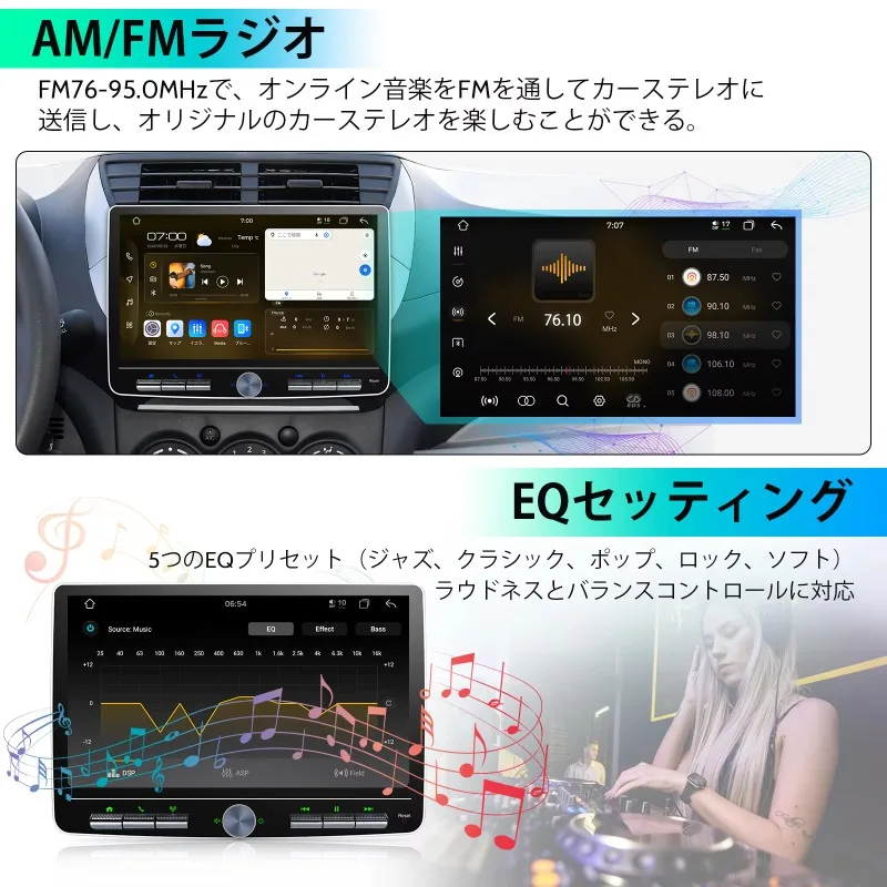 10.1 inch 2G + 32G Android Screen Universal Car DVD HD Cars Radio Wifi Touch Screen Dvd Car Player GPS 1Din Carplay