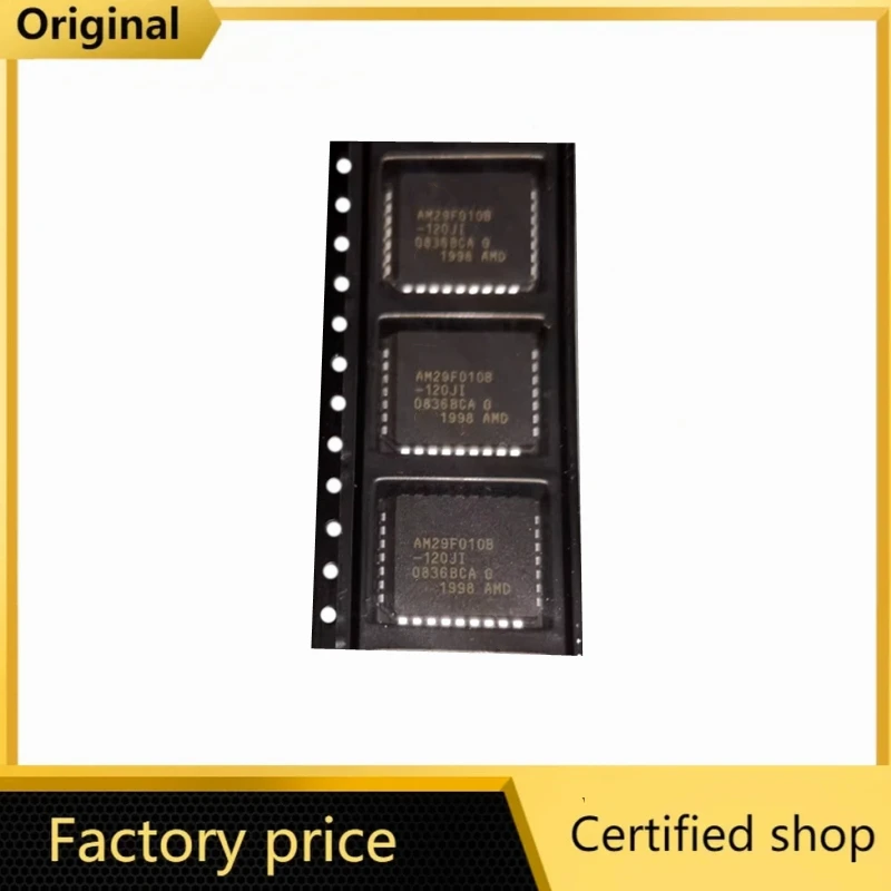 5PCS/Lot Original AM29F010B-70JC AM29F010B 29F010 AM29F010B-70JI 29F010B PLCC32 storage IC chip