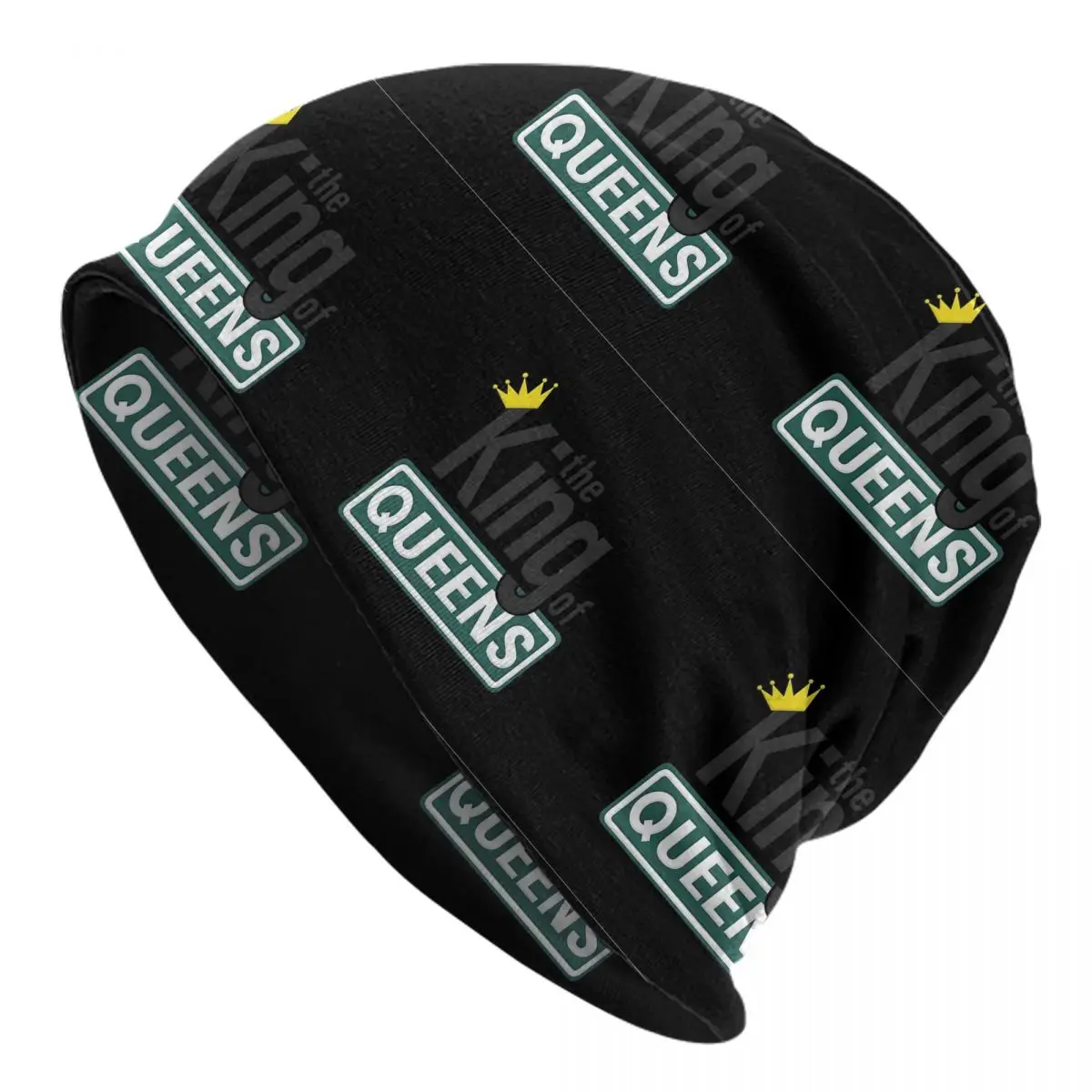 The King Of Queens Men Women Adult Beanies Caps Knitted Bonnet Hat Warm Fashion Autumn Winter Outdoor Skullies Hats