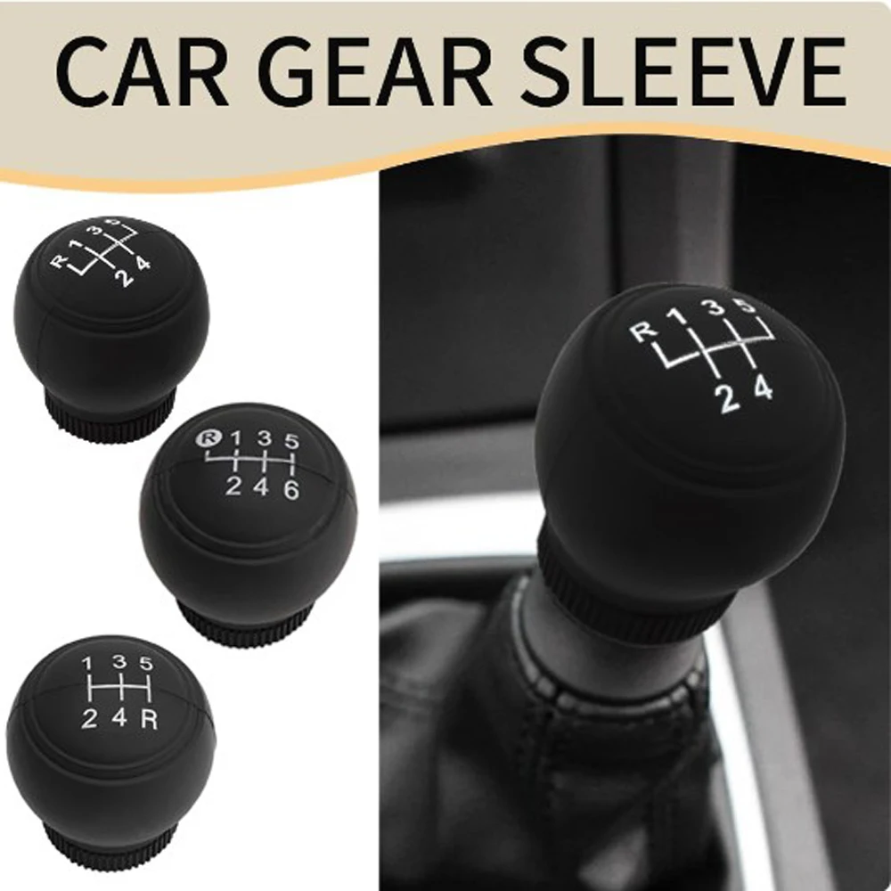 Gear Shift Knob Silicone Cover Universal Protect Top WaterProof Nonslip Dustproof WaterProof Lever Handle Skin Manual Shifter