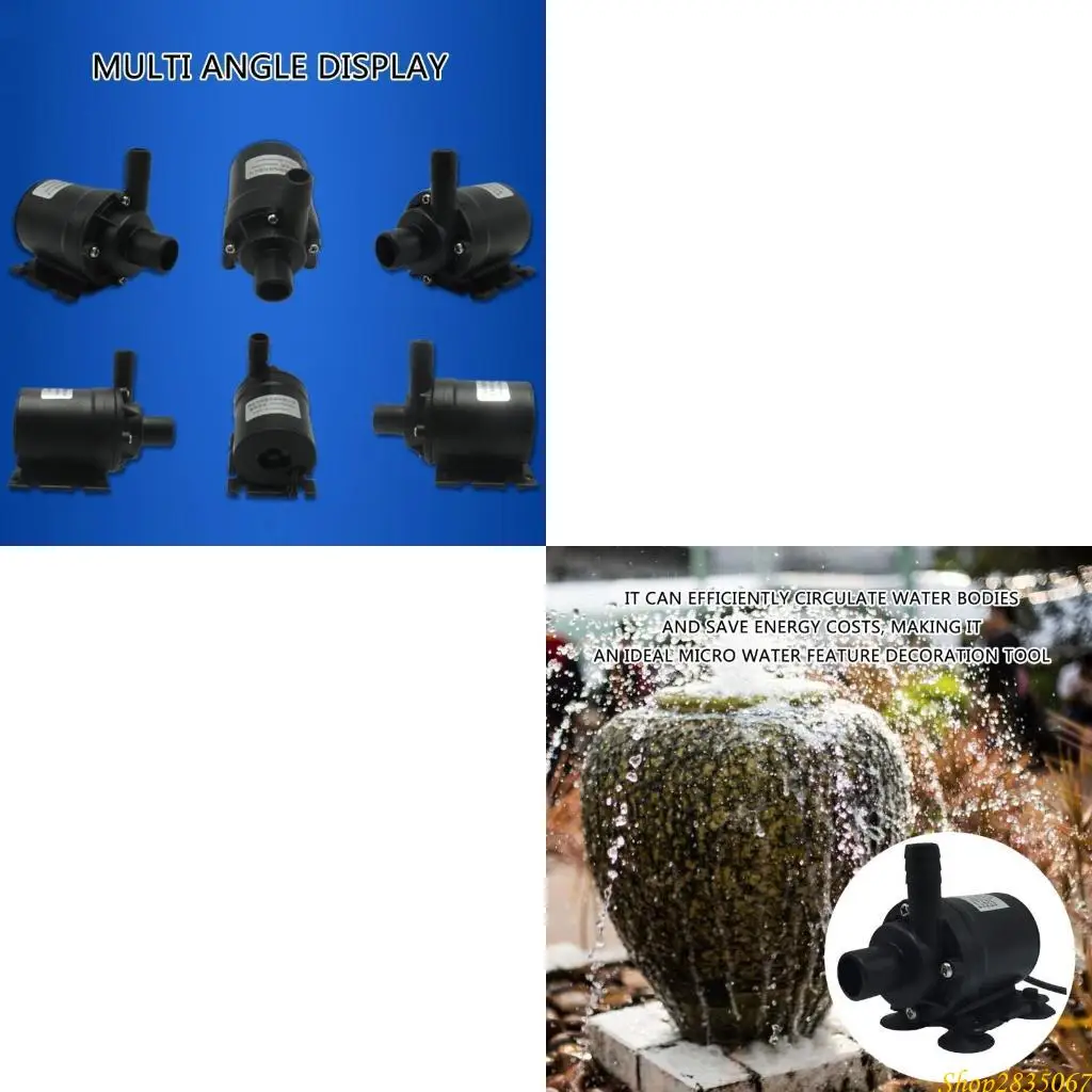 High Efficiency Solar Brushless Motor Water for Pond Water Circulation 831F