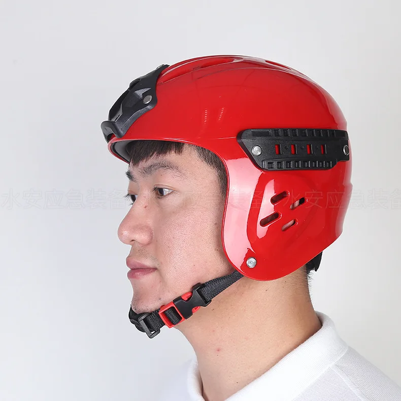 Rescue Helmet with Rail Drifting Fire Rescue Helmet Rescue Professional Marine Use