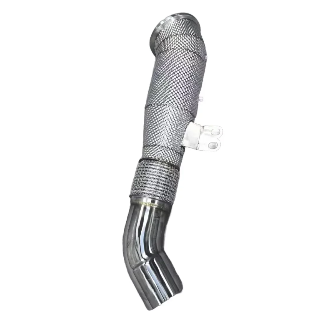 

Hot Sale B58 Straight Downpipe With Insulation 304 Stainless Steel Car Exhaust Pipes for BM W 140i 240i 340i 440i F20 F30 F32