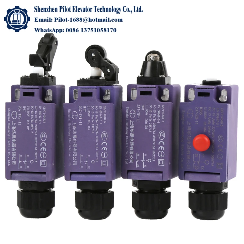 Elevator Buffer Travel Switch 237-TK2-11 Tensioning Wheel Switch Buffer Switch  For OTIS KONE TKE Lift Spare Parts