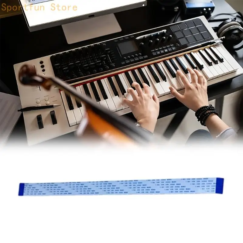 20 Pin Ribbon Cable Replacement for Electronic Keyboard Repair Piano Part X7JD