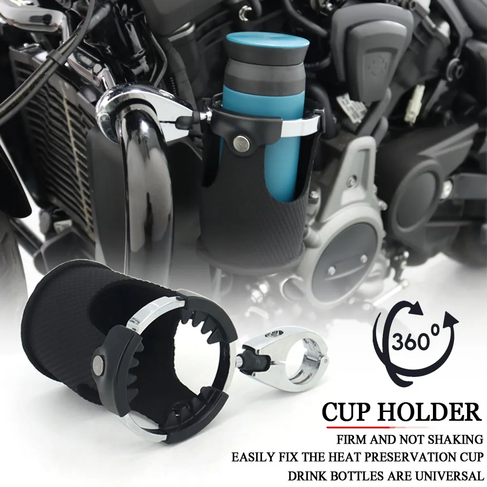 

22MM 25MM 32MM Caliber Roll Bar Handlebar Water Bottle Drinking Drink Cup Basket Holder Support Bracket For Nightster 975