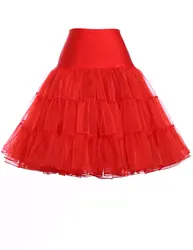 Petticoat Skirt Rockabilly Dress Crinoline Tutu Underskirts for Women