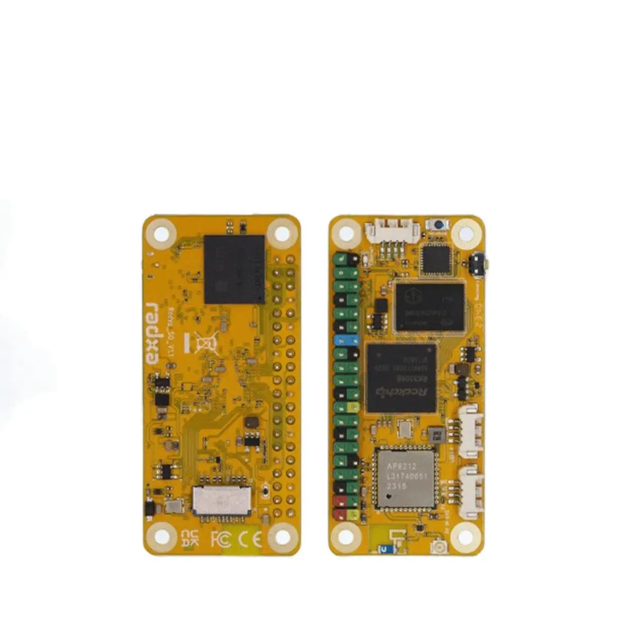 Radxa ROCK PI S0 RK3308B четырехъядерный процессор, одна плата, макетная плата WiFi4 Wifi4 & BT5