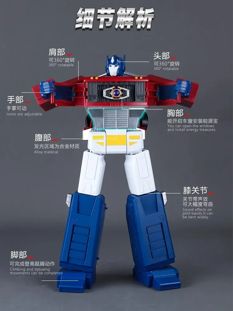 30CM Trasformazione Optimus PrimeCommander T-01T-02 T-03 T-04 G1 Action Figure Garage Kit Modello Giocattolo Regalo del Ragazzo