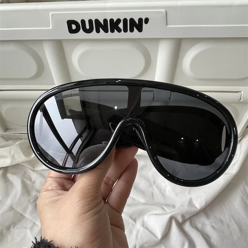 Die umfassendste schwarze Sonnenbrillenkollektion Y2K/Sonnenschutz/Sonnenbrille mit großem Rahmen, Katzenaugen-Sonnenschutzbrille – Detail 11