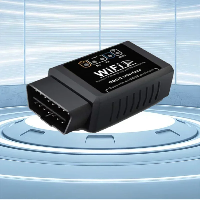 1 Pc OBD II WIFI ELM327 V 1.5 Scanner OBD II Automotive Fault Detection Instrument Simple and Easy to Operate