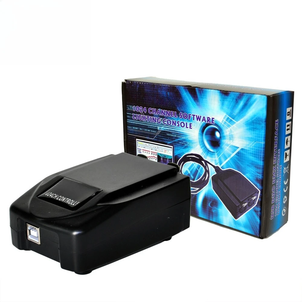 Stage lighting control software 1024 channel 3 core male and female