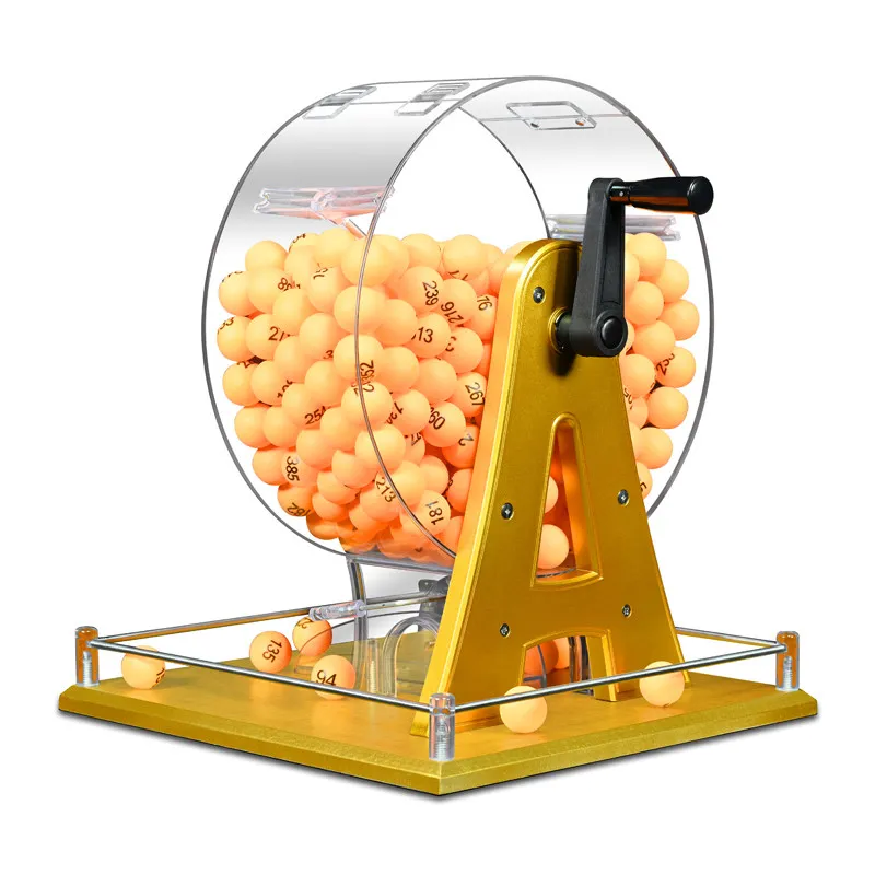 Large-capacity lottery machine number selection machine large lottery box lottery sorting