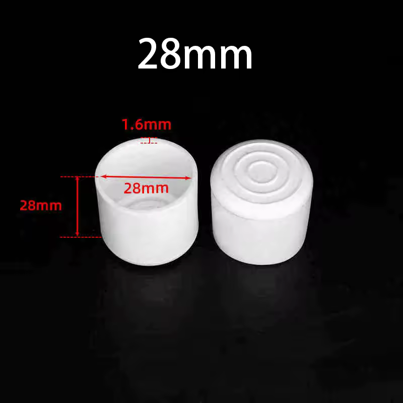 4-30Pcs PVC White Furniture Table Foot Tip Chairs Legs Pad Protector Cover Round/Square Pipe Plug Lid Tube Hole Protection Cap - Image 17