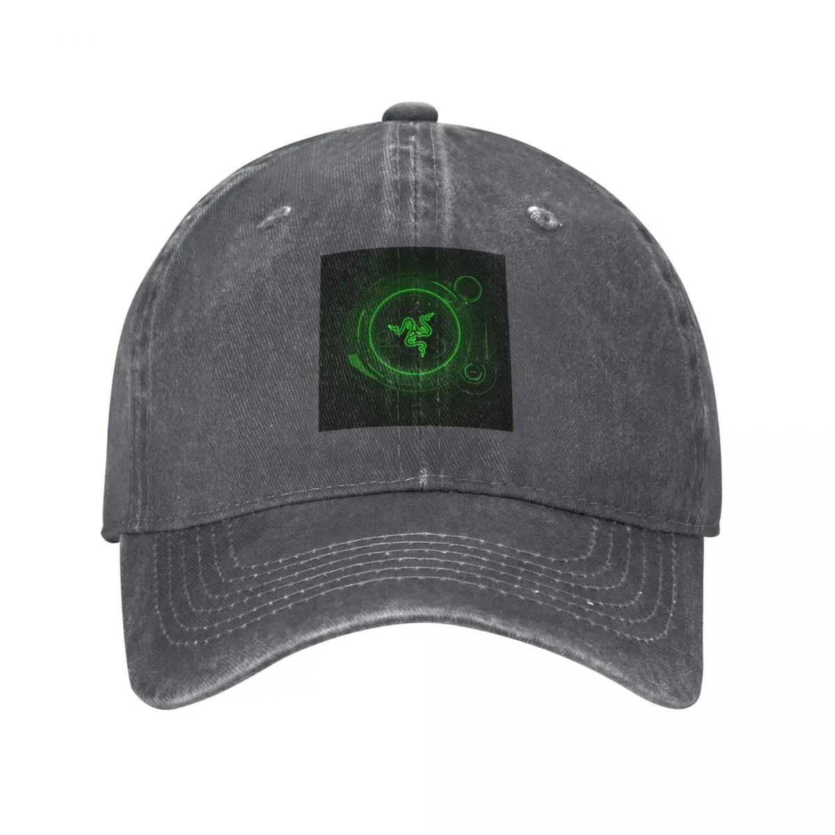 Razer Coasters Baseball Caps Fashion Denim Fabric Hats Outdoor Adjustable Casquette Streetwear Baseball Cowboy Hat for Unisex