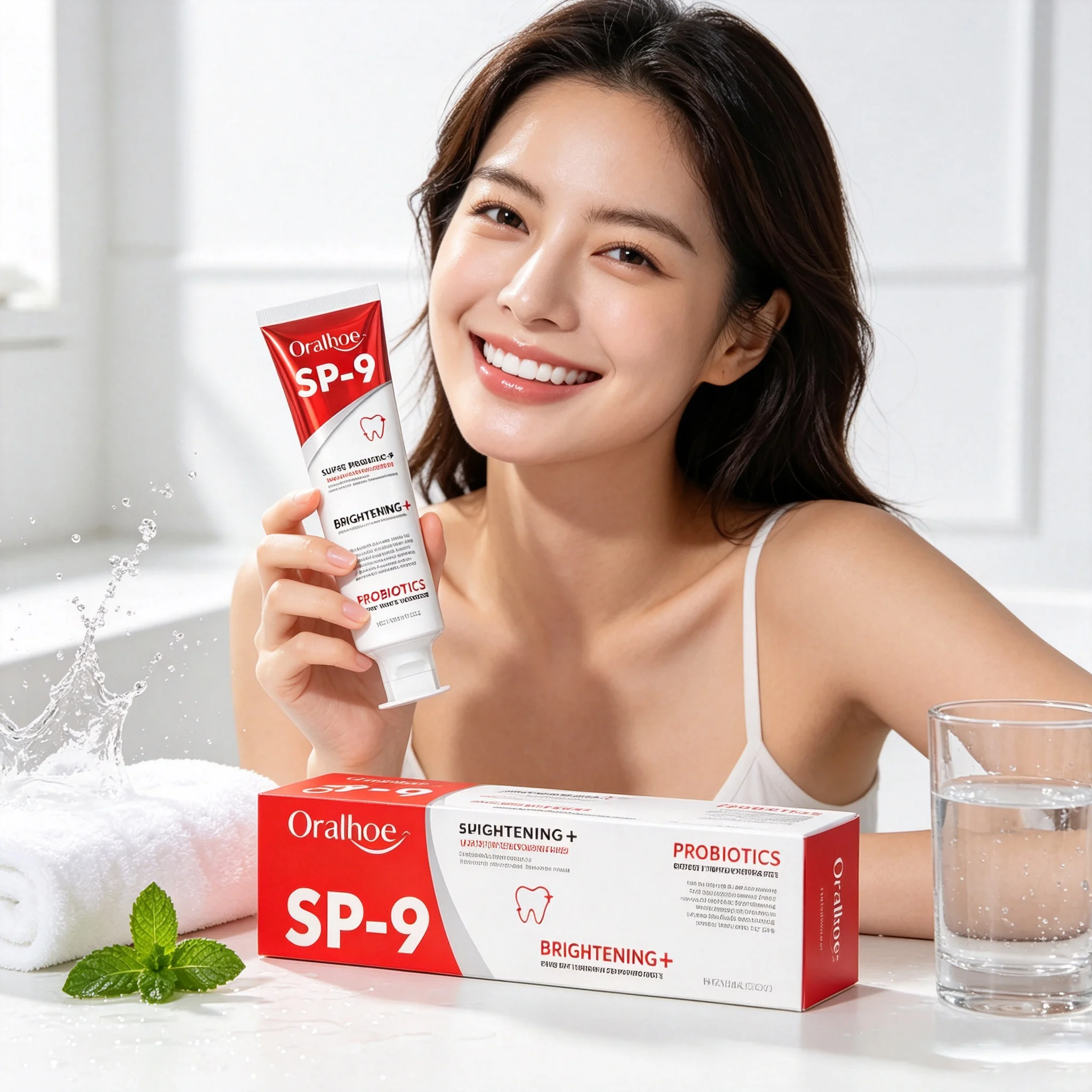 Teeth Whitening Natural - Sp-9 Probiotic Toothpaste Cleansing Dental Plaque