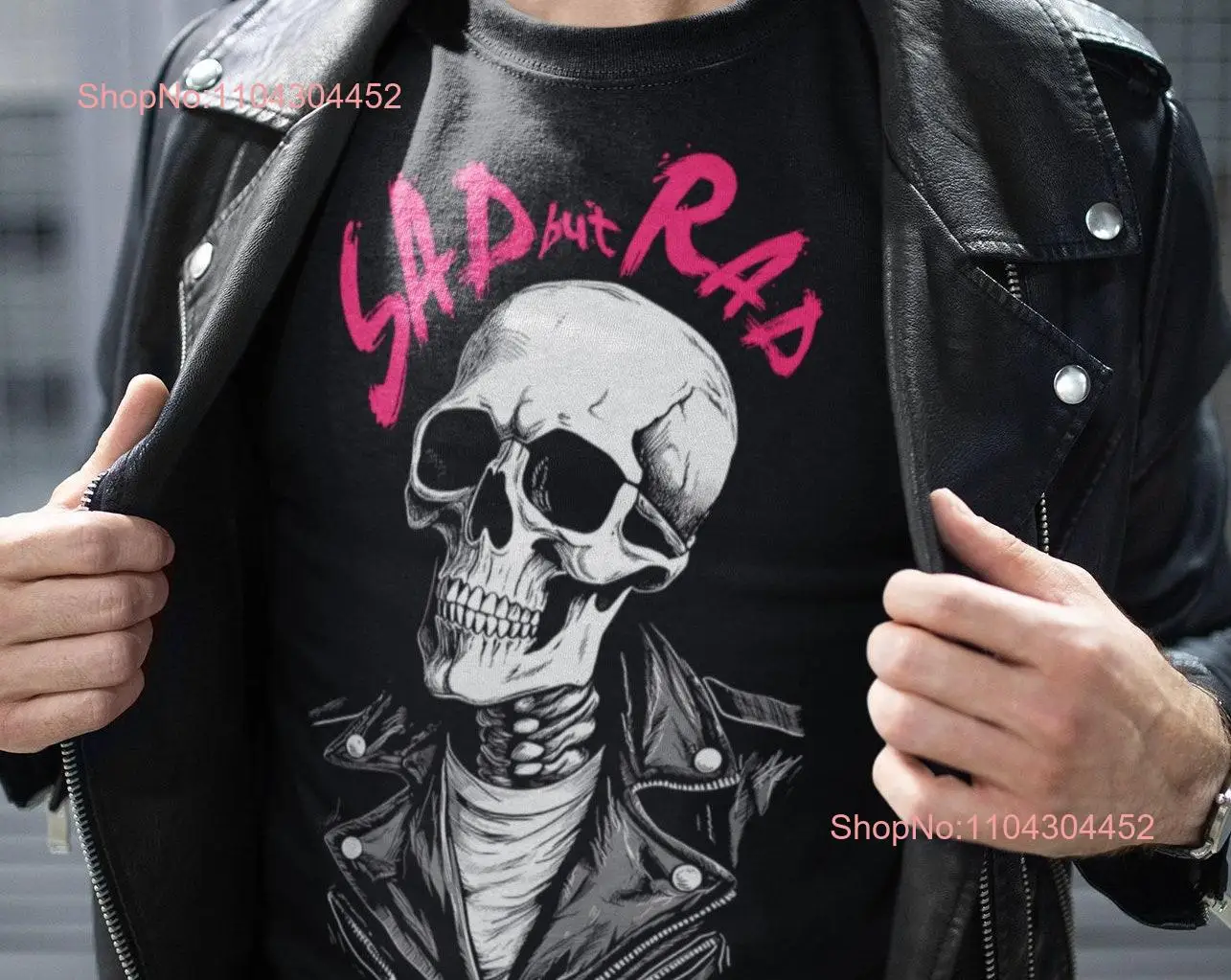 עצוב אבל רד t חולצה sadboy sadgirl מצחיק מם ניהיליזם שלד שלד עור מגניב goth